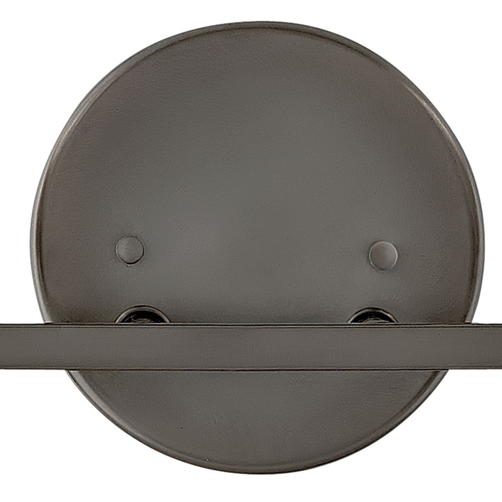 Image 7 Hinkley Bath Ana Small Two Light Vanity 13.75" Black Oxide more views