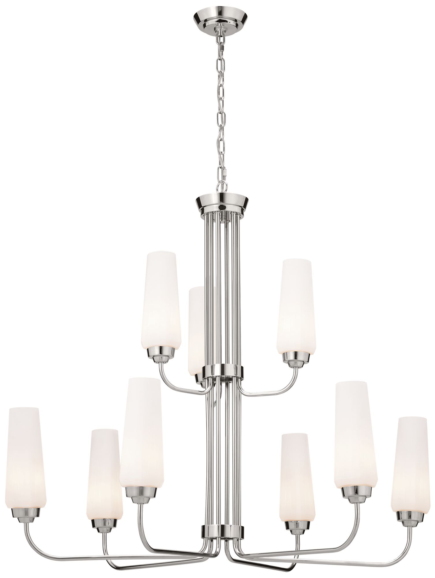 Image 2 Hinkley Bath Ana Small Two Light Vanity 13.75" Polished Nickel