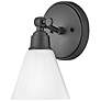 1_Hinkley Bath Arti Medium Adjustable Single Light Vanity 6.0" Black