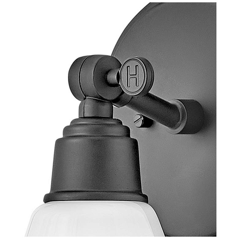 Image 5 Hinkley Bath Arti Medium Adjustable Single Light Vanity 6.0" Black more views