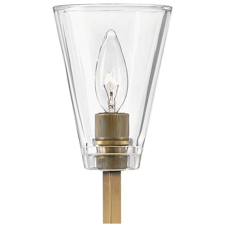 Image 4 Hinkley Bath Auden Large Single Light Vanity 5" Heritage Brass more views