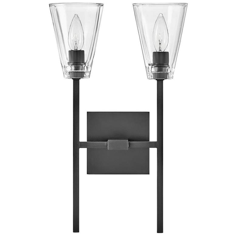 Image 1 Hinkley Bath Auden Small Two Light Vanity 11" Black Oxide