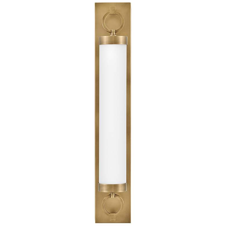 Image 1 HINKLEY BATH BAYLOR Large LED Vanity Heritage Brass