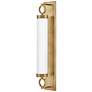 HINKLEY BATH BAYLOR Large LED Vanity Heritage Brass