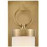 HINKLEY BATH BAYLOR Large LED Vanity Heritage Brass
