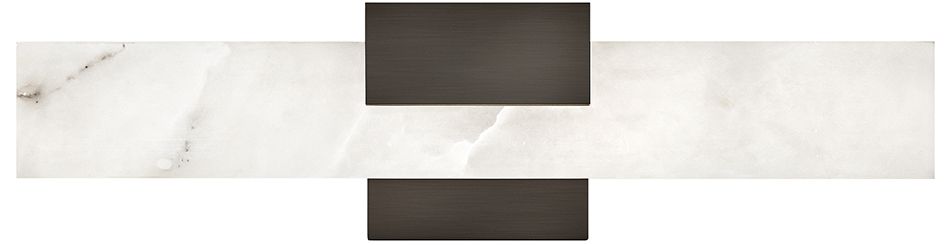 Image 2 Hinkley Bath Cadiz Medium LED Vanity 19.75" Black Oxide more views