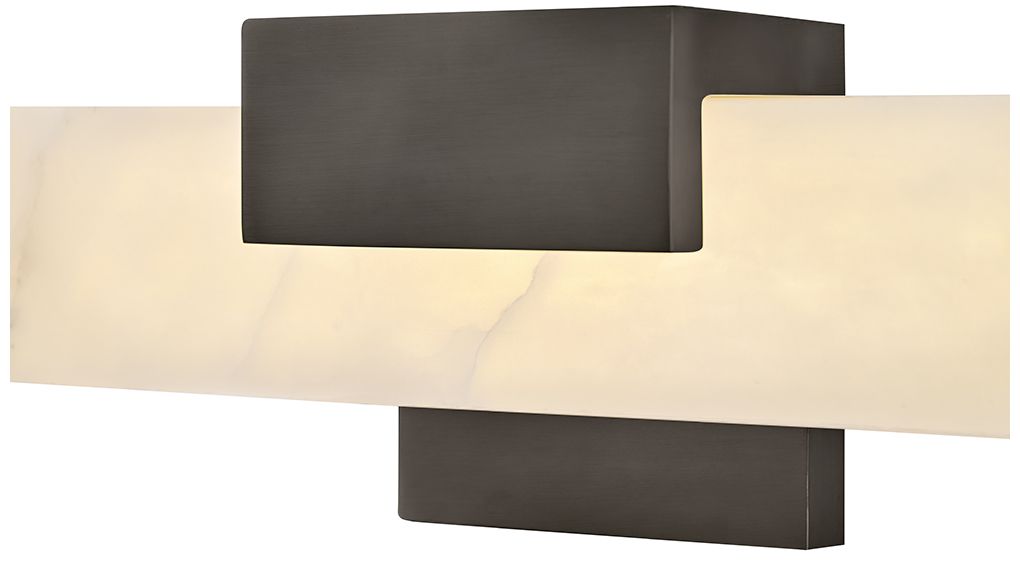 Image 5 Hinkley Bath Cadiz Medium LED Vanity 19.75" Black Oxide more views