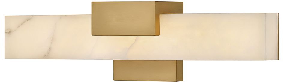 Image 2 Hinkley Bath Cadiz Medium LED Vanity 19.75" Heritage Brass more views