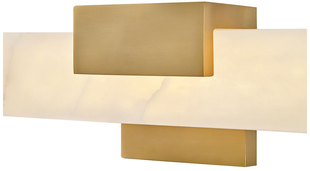 Image 4 Hinkley Bath Cadiz Medium LED Vanity 19.75" Heritage Brass more views