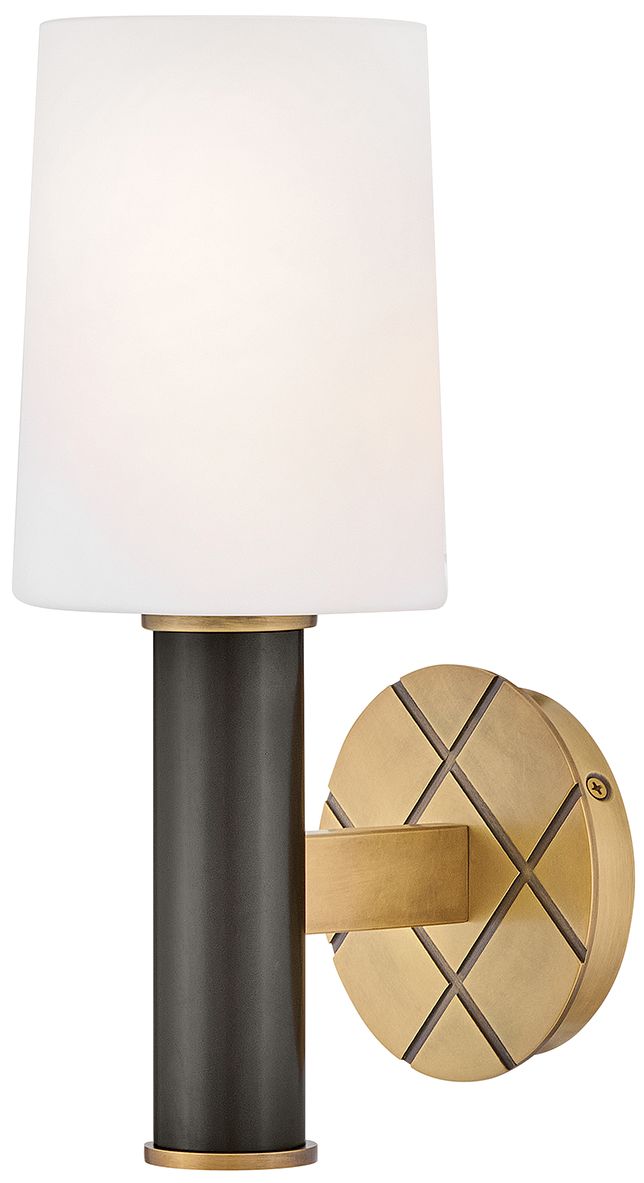 Hinkley Bath Declan Medium Sconce 5.0" Heritage Brass