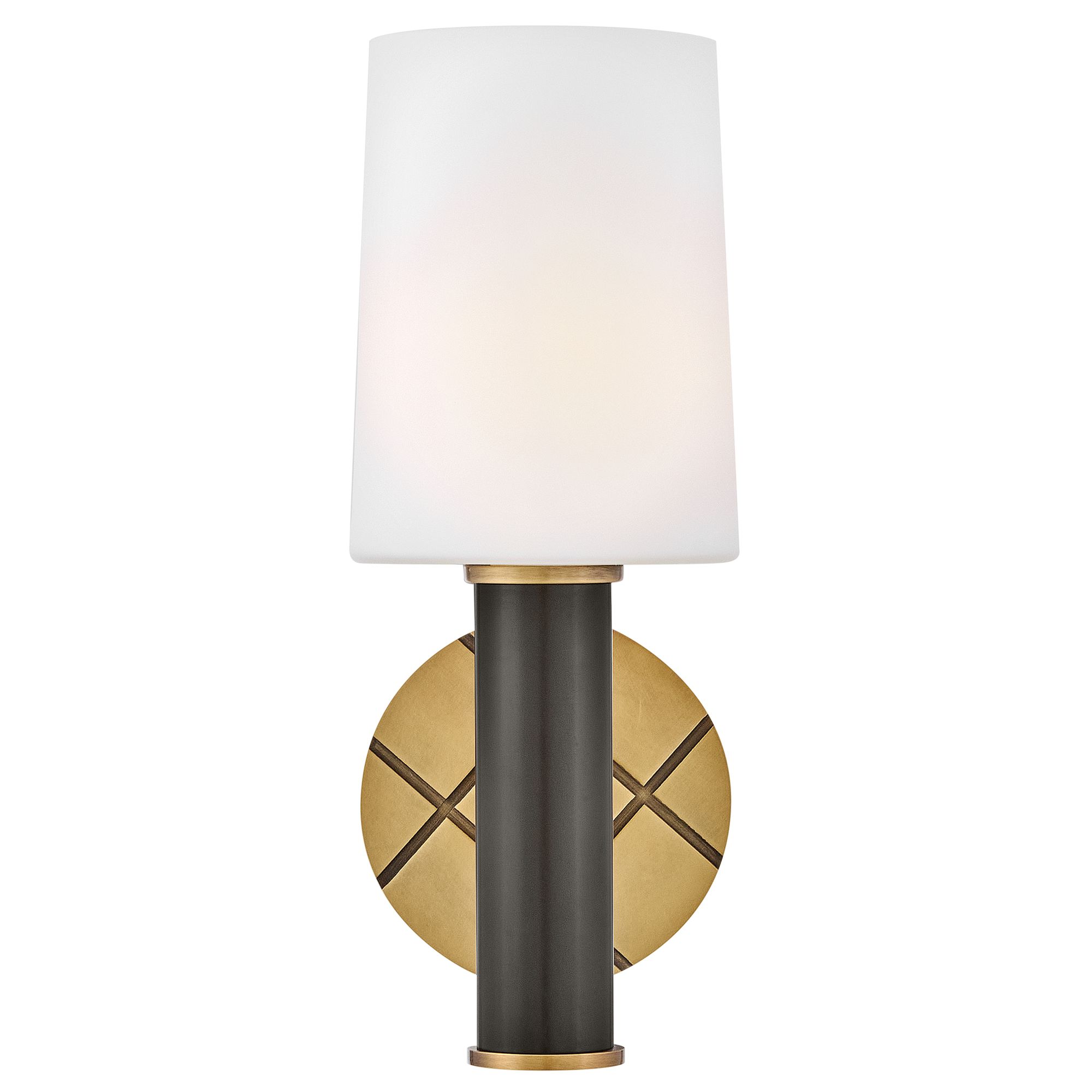 Image 3 Hinkley Bath Declan Medium Sconce 5.0" Heritage Brass more views