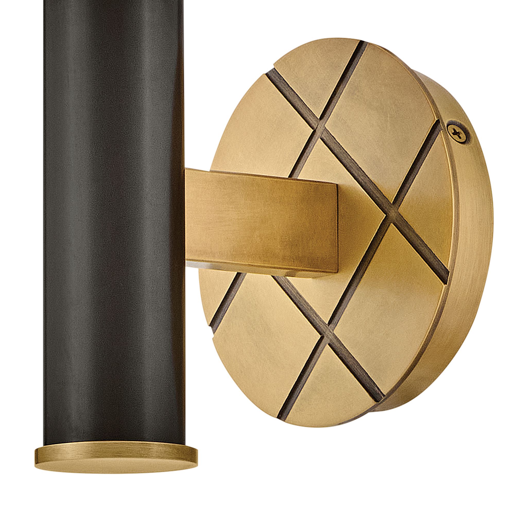 Image 7 Hinkley Bath Declan Medium Sconce 5.0" Heritage Brass more views