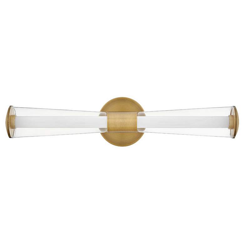 Image 1 Hinkley - Bath Elin Medium LED Vanity- Lacquered Brass