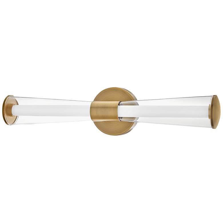 Image 5 Hinkley - Bath Elin Medium LED Vanity- Lacquered Brass more views