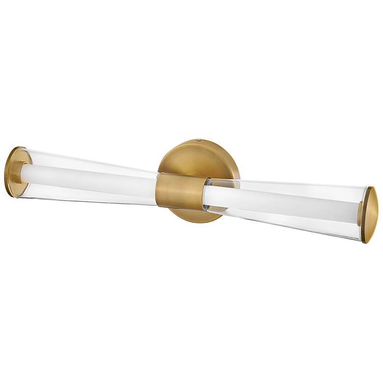 Image 6 Hinkley - Bath Elin Medium LED Vanity- Lacquered Brass more views