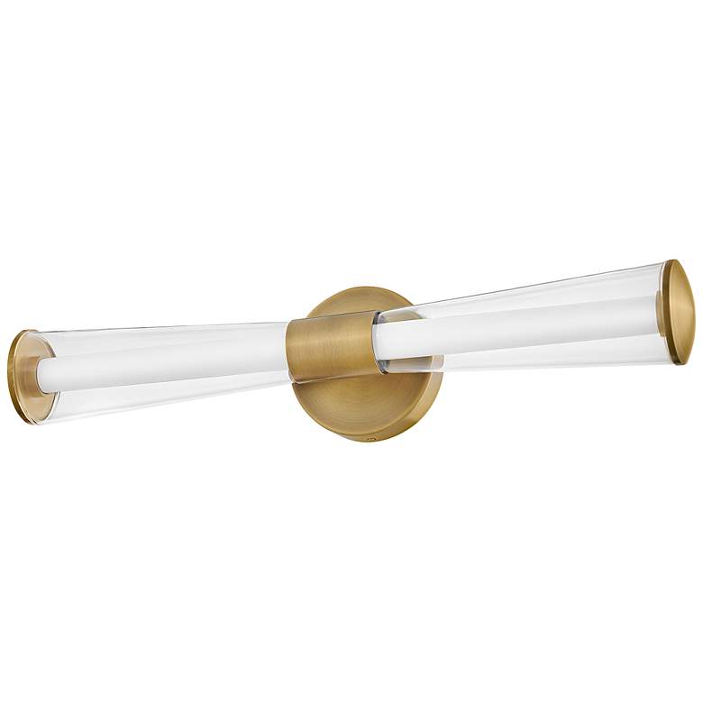 Image 7 Hinkley - Bath Elin Medium LED Vanity- Lacquered Brass more views