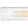 Hinkley - Bath Ellison Two Light Vanity- Black with Brushed Nickel accents