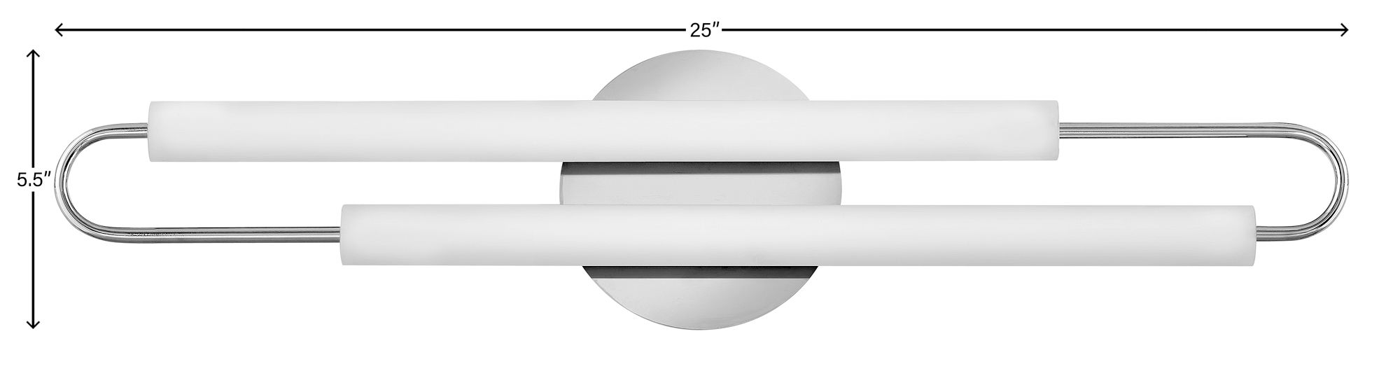 Hinkley Bath Eos Large LED Vanity 25" Chrome
