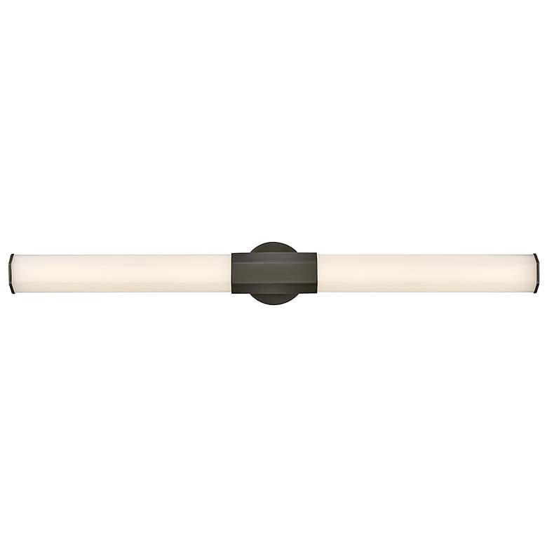 Image 1 Hinkley Bath Facet Extra Large LED Vanity 5" Black Oxide
