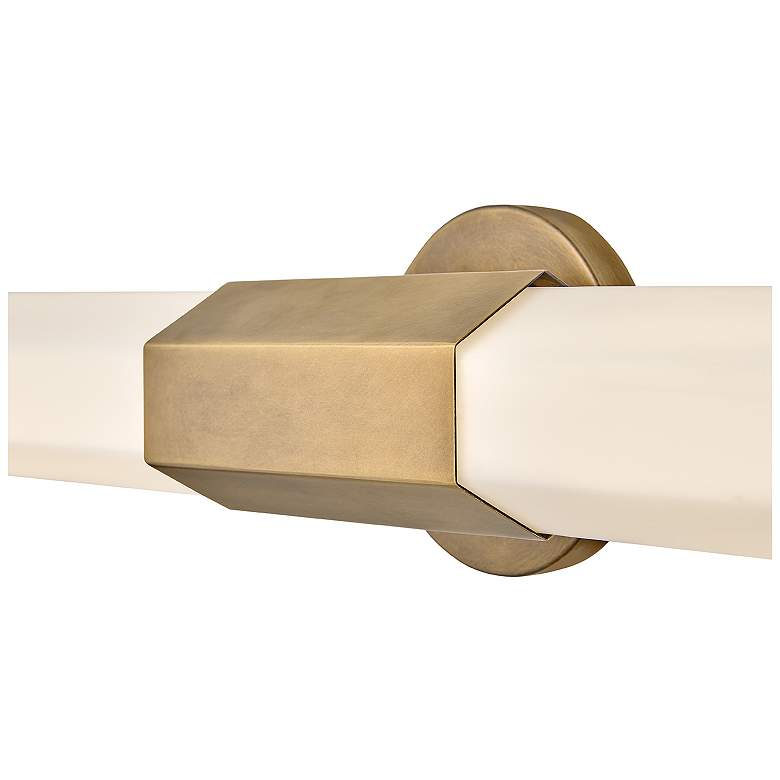Image 4 Hinkley Bath Facet Extra Large LED Vanity 5" Heritage Brass more views