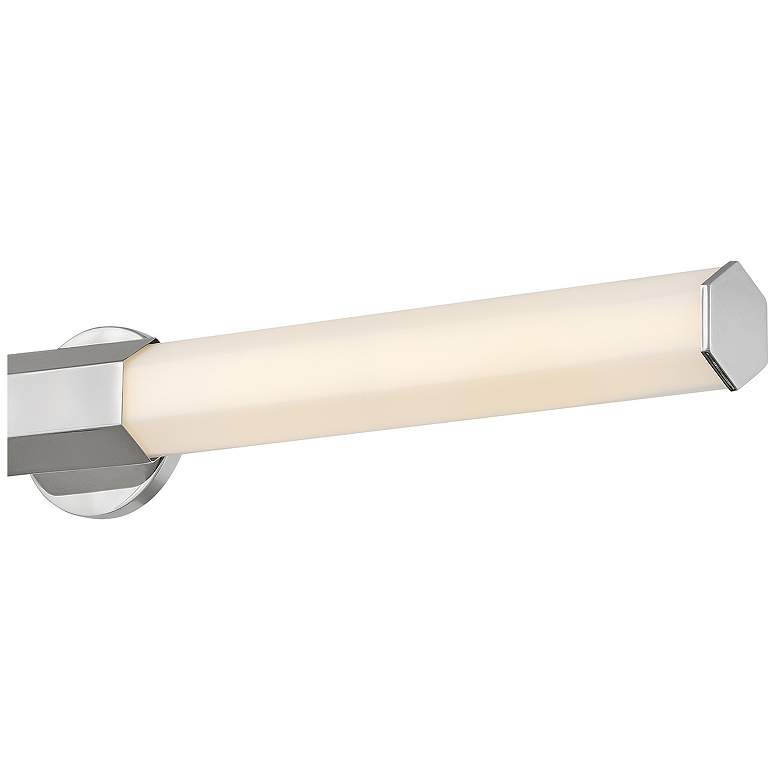 Image 3 Hinkley Bath Facet Extra Large LED Vanity 5" Polished Nickel more views