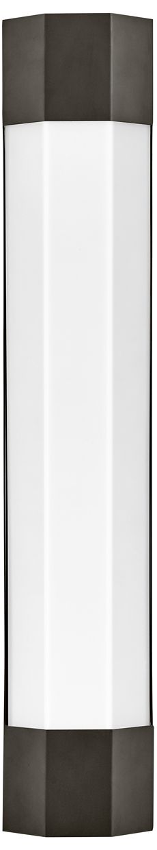 Hinkley Bath Facet Large Sconce 4.5" Black Oxide