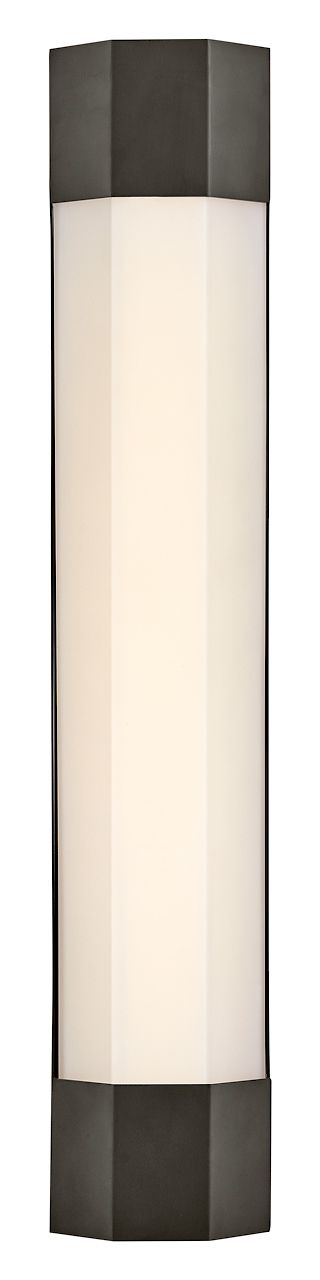 Image 3 Hinkley Bath Facet Large Sconce 4.5" Black Oxide more views