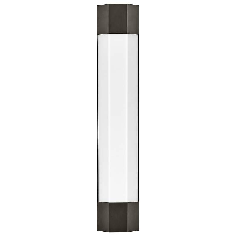 Image 1 Hinkley Bath Facet Large Sconce Black Oxide