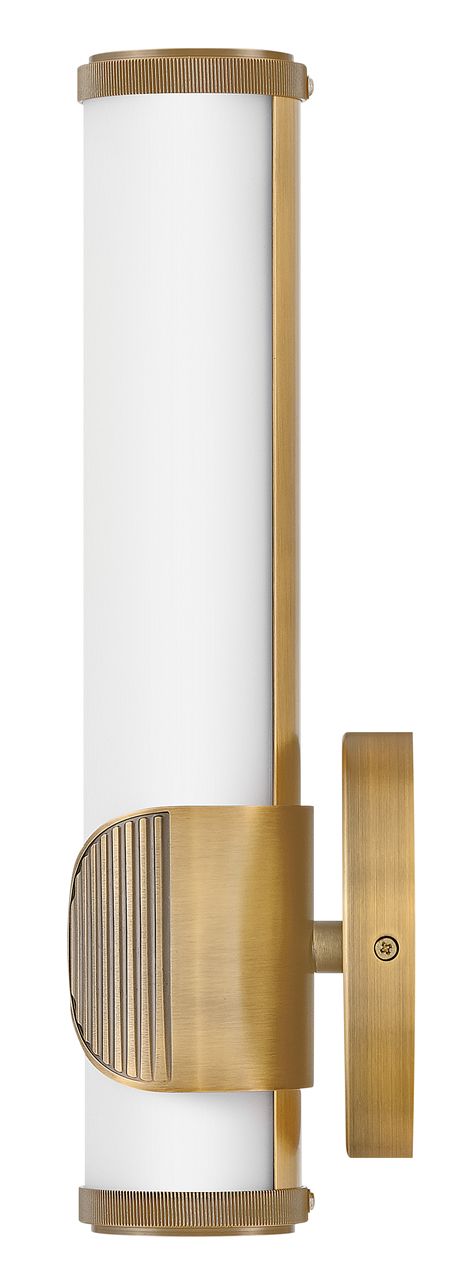 Image 5 Hinkley Bath Femi Medium LED Vanity 13" Lacquered Brass more views