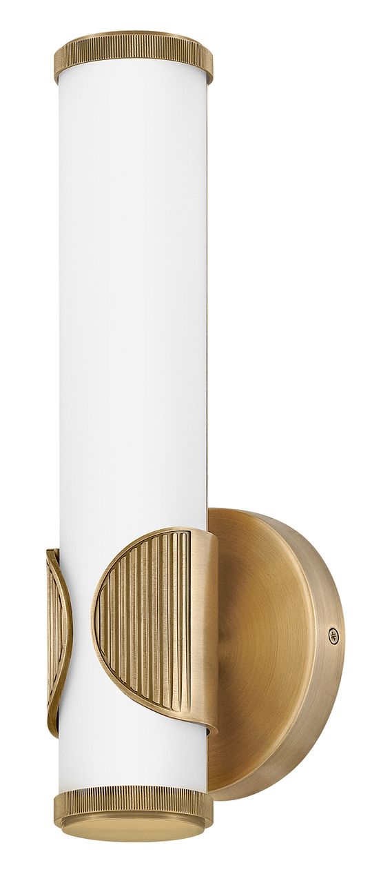 Hinkley Bath Femi Medium LED Vanity 13" Lacquered Brass
