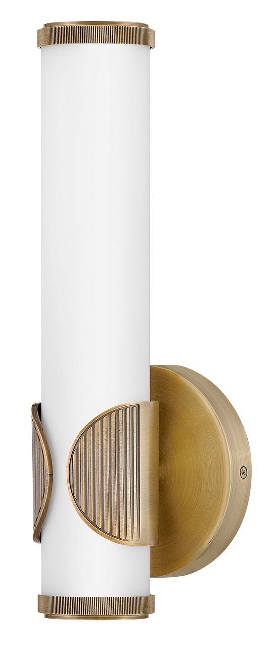 Image 2 Hinkley Bath Femi Medium LED Vanity 13" Lacquered Brass more views