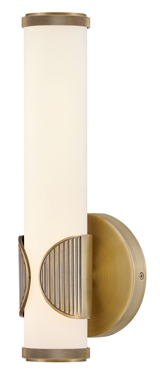 Image 4 Hinkley Bath Femi Medium LED Vanity 13" Lacquered Brass more views