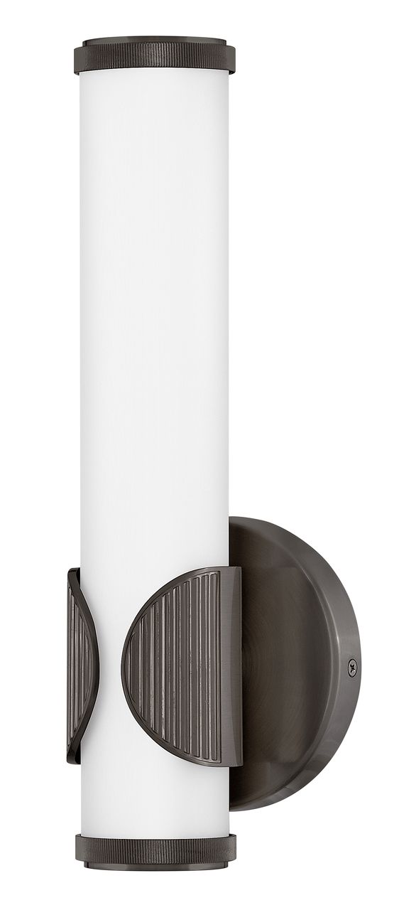 Image 2 Hinkley Bath Femi Medium LED Vanity 4.75" Black Oxide more views