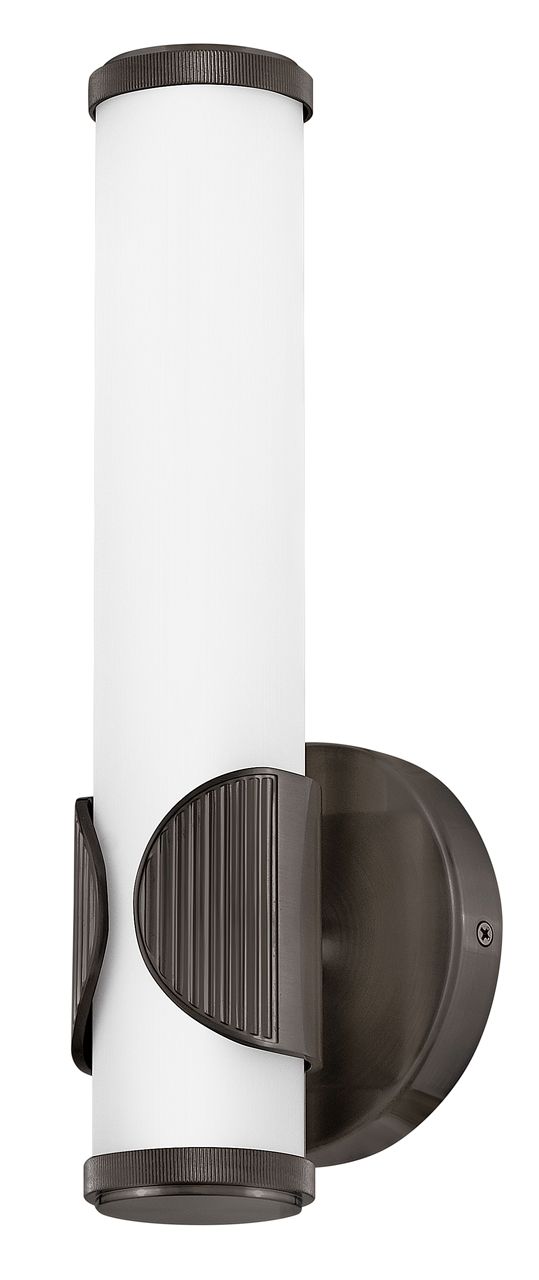 Image 7 Hinkley Bath Femi Medium LED Vanity 4.75" Black Oxide more views