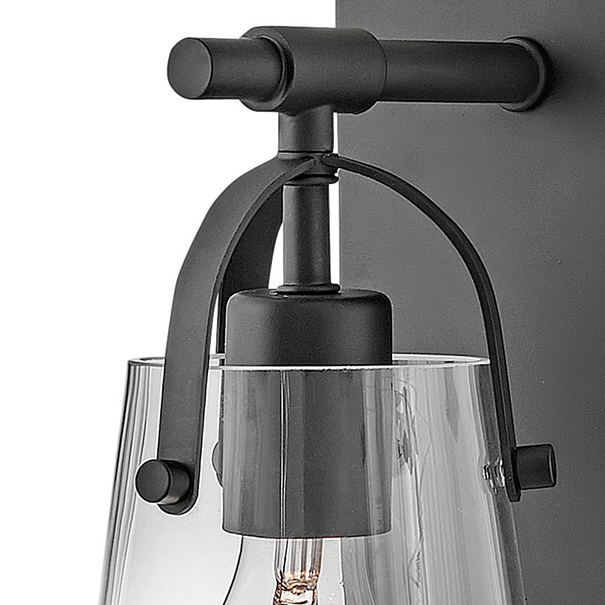 Hinkley Bath Foster Medium Sconce 5.0" Black