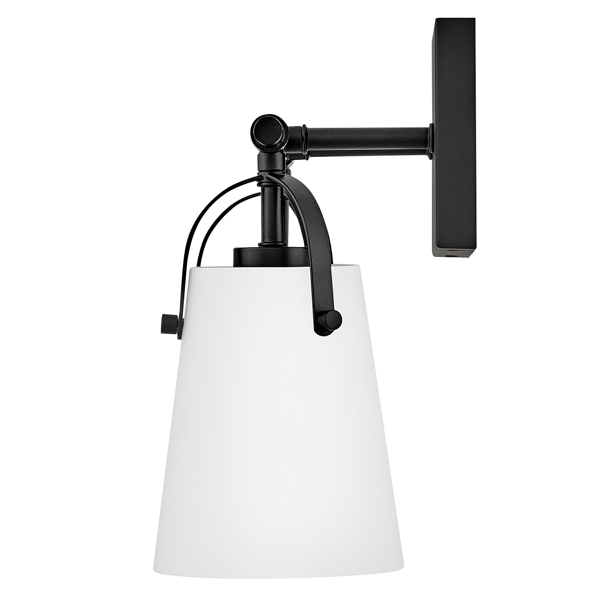 Image 7 Hinkley Bath Foster Small Two Light Vanity 13.75" Black more views