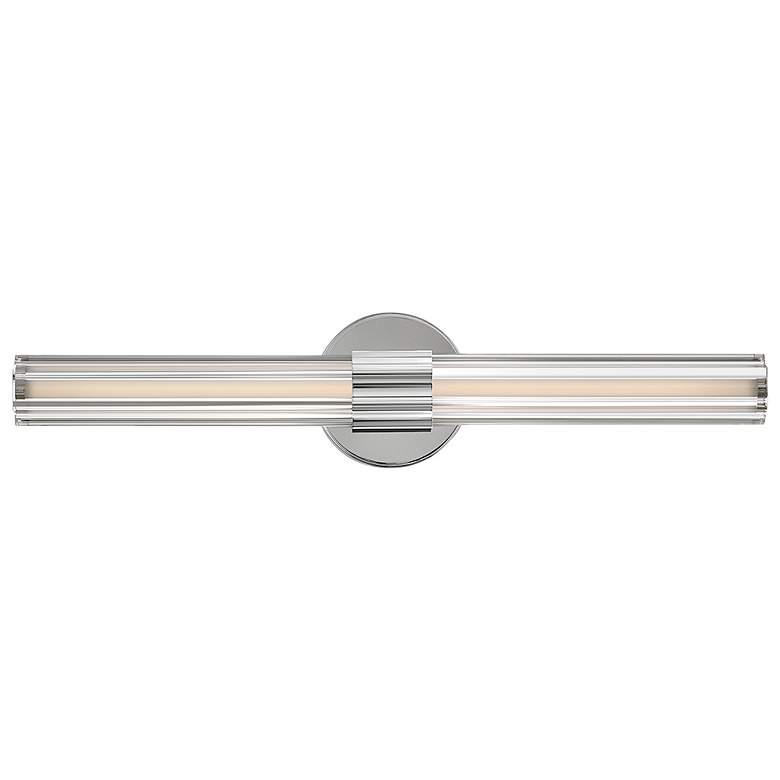 Image 1 Hinkley Bath Georgette Medium LED Vanity 24" Polished Nickel