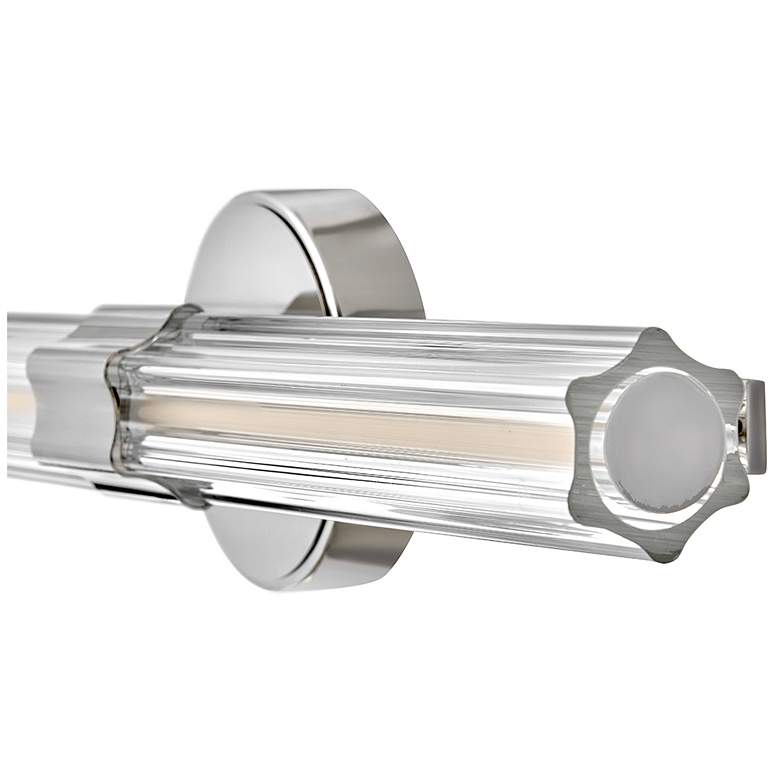 Image 4 Hinkley Bath Georgette Medium LED Vanity 24" Polished Nickel more views