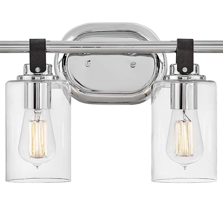 Image 7 Hinkley Bath Halstead Large Four Light Vanity 32" Chrome more views
