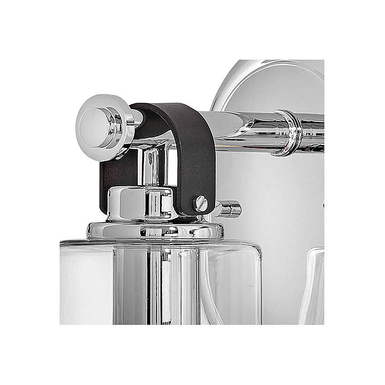 Image 6 Hinkley Bath Halstead Medium Single Light Vanity 5" Chrome more views
