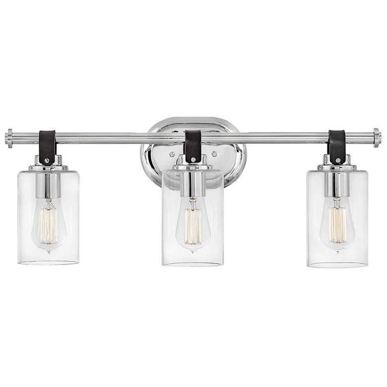 Image 1 HINKLEY BATH HALSTEAD Three Light Vanity Chrome