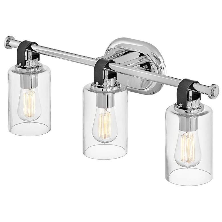 Image 4 HINKLEY BATH HALSTEAD Three Light Vanity Chrome more views