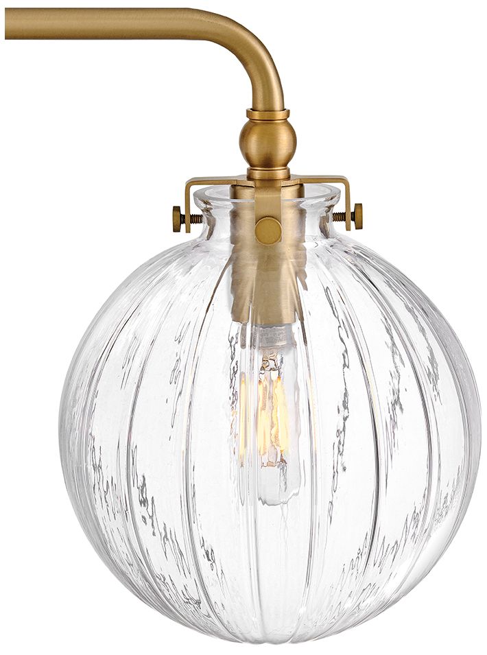Thumbnail4 of Hinkley Bath Helene Medium Three Light Vanity 24" Lacquered Brass more views