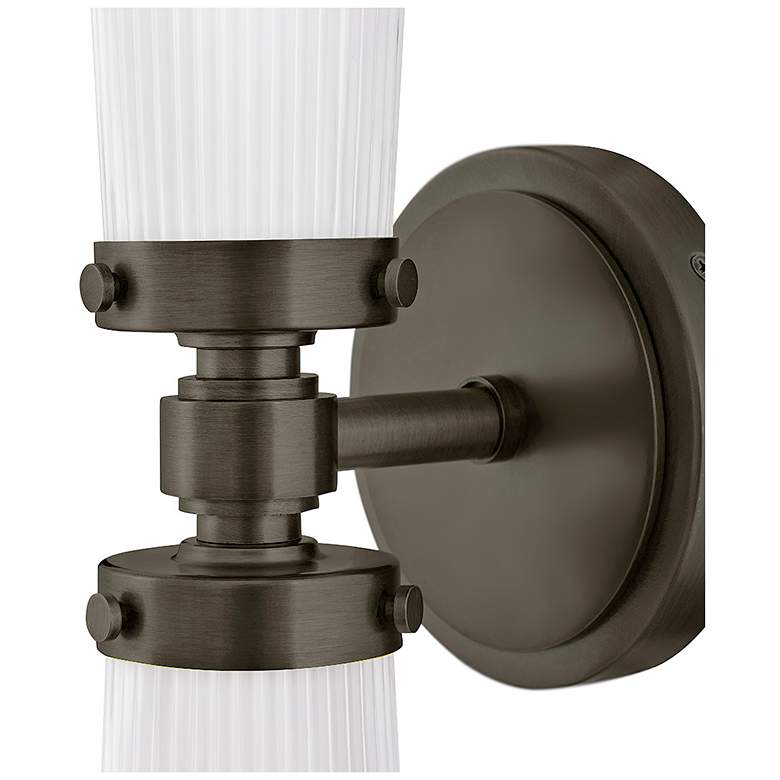 Image 3 Hinkley Bath Jude Medium Two Light Vanity 5" Black Oxide more views