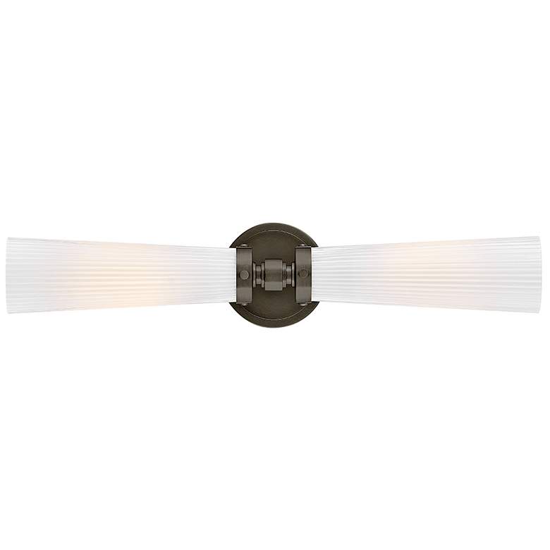 Image 5 Hinkley Bath Jude Medium Two Light Vanity 5" Black Oxide more views