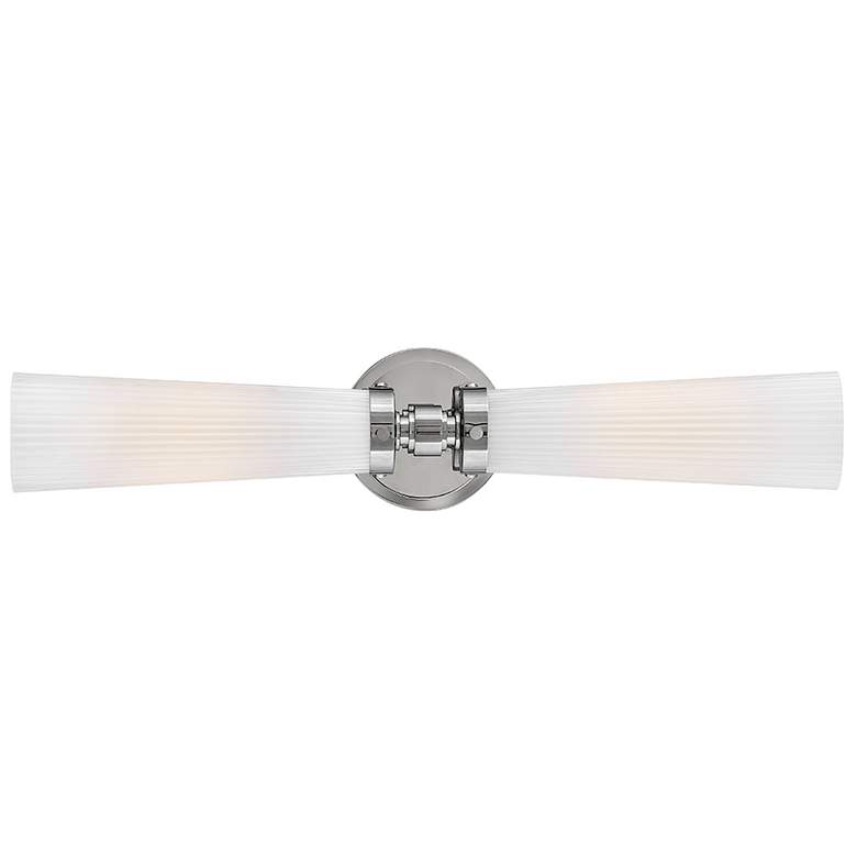 Image 5 Hinkley Bath Jude Medium Two Light Vanity 5" Polished Nickel more views