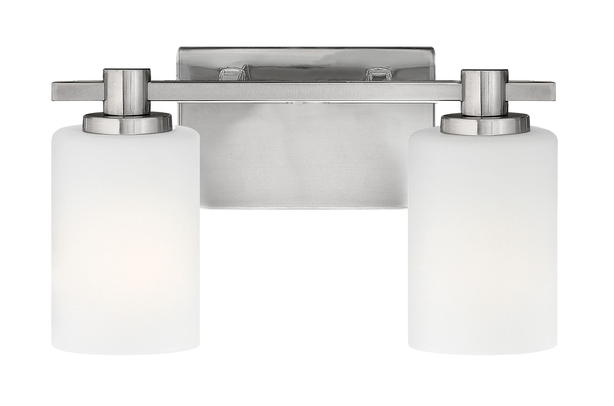 Image 7 Hinkley Bath Karlie Small Two Light Vanity 13.25" Brushed Nickel more views