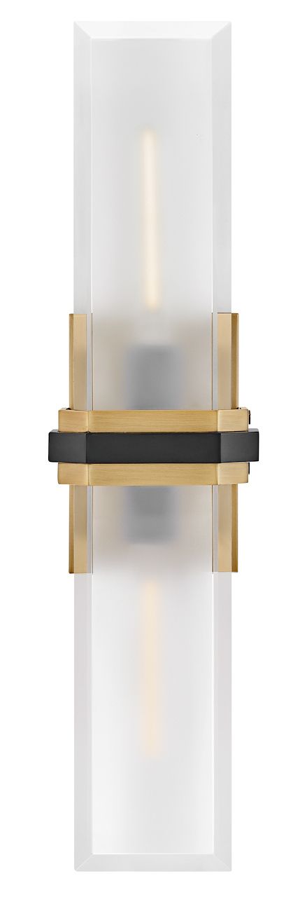 Hinkley Bath Kipton Large Sconce 23.5" Heritage Brass