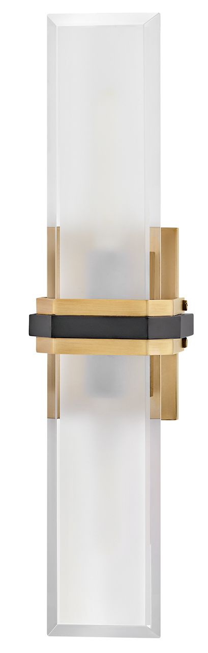 Hinkley Bath Kipton Large Sconce 23.5" Heritage Brass