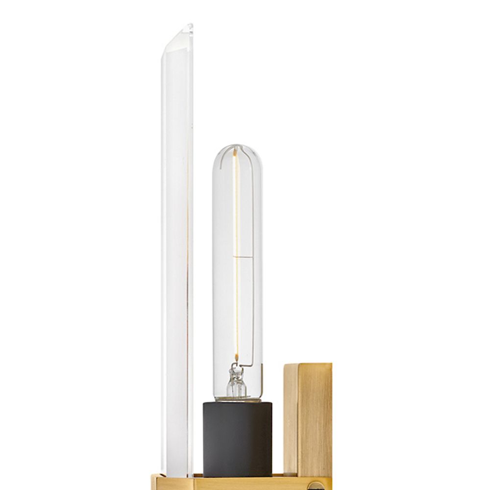 Image 6 Hinkley Bath Kipton Large Sconce 23.5" Heritage Brass more views